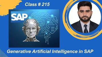 Generative Artificial Intelligence & Smart Assist  | Class-215 | Analytics Cloud in SAP S/4 Hana SAC