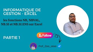 les fonctions NB, NBVAL, NB.SI et NB.SI.ENS sur Excel