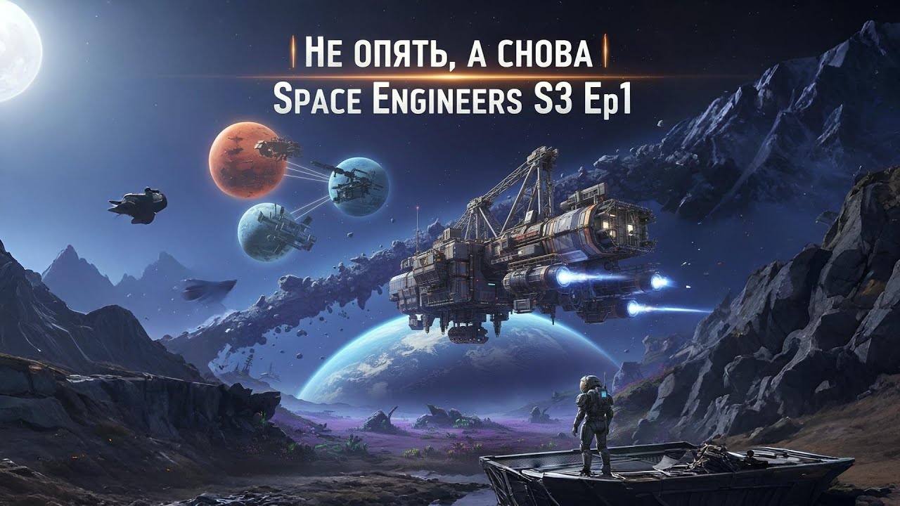 Не опять, а снова | Space Engineers S3 Ep1 - YouTube