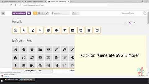 How To convert Font Icons to SVG in less than 3 minutes!