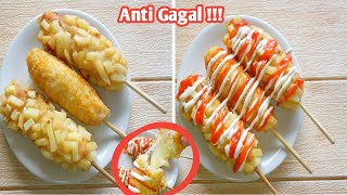 RESEP MOZARELLA CORN DOG YANG MUDAH DAN ENAK