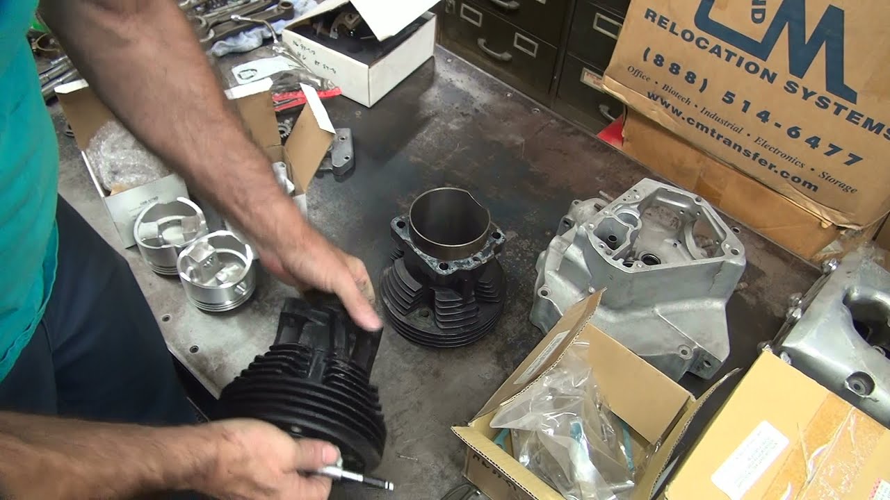 108 1976 98ci stroker shovelhead motor rebuild case repair flywheel