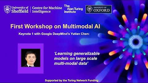 Learning Generalizable Models on Large Scale Multi-modal Data, Google DeepMind