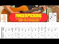 Easy Travis Picking Beginner Guitar Tutorial (with Tabs)
