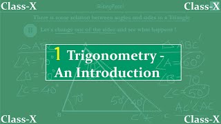 Trigonometry - 1.  An Introduction