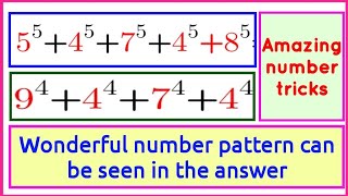 Amazing number patterns | Maths olympiard | Beauty of square numbers | Maths puzzles | Maths riddles