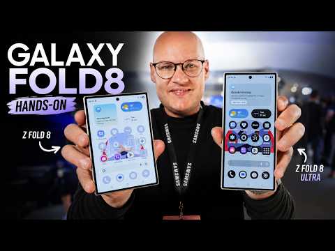 Samsung Galaxy Z Fold8 & Fold8 Ultra: Endlich das Fold, auf das wir gewartet haben? | Hands-on