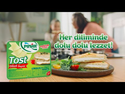 Pınar Dilimli Tost Peynirinin Her Diliminde Dolu Dolu Lezzet!