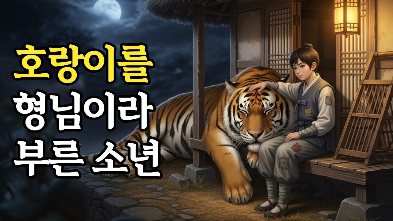 호랑이를 형님이라 부른 소년 [야담/옛날이야기/전래동화/오디오북]