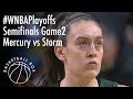 [WNBA Playoffs Semifinals Game2] PHX Mercury vs SEA Storm, Full Game Highlights, August 28, 2018