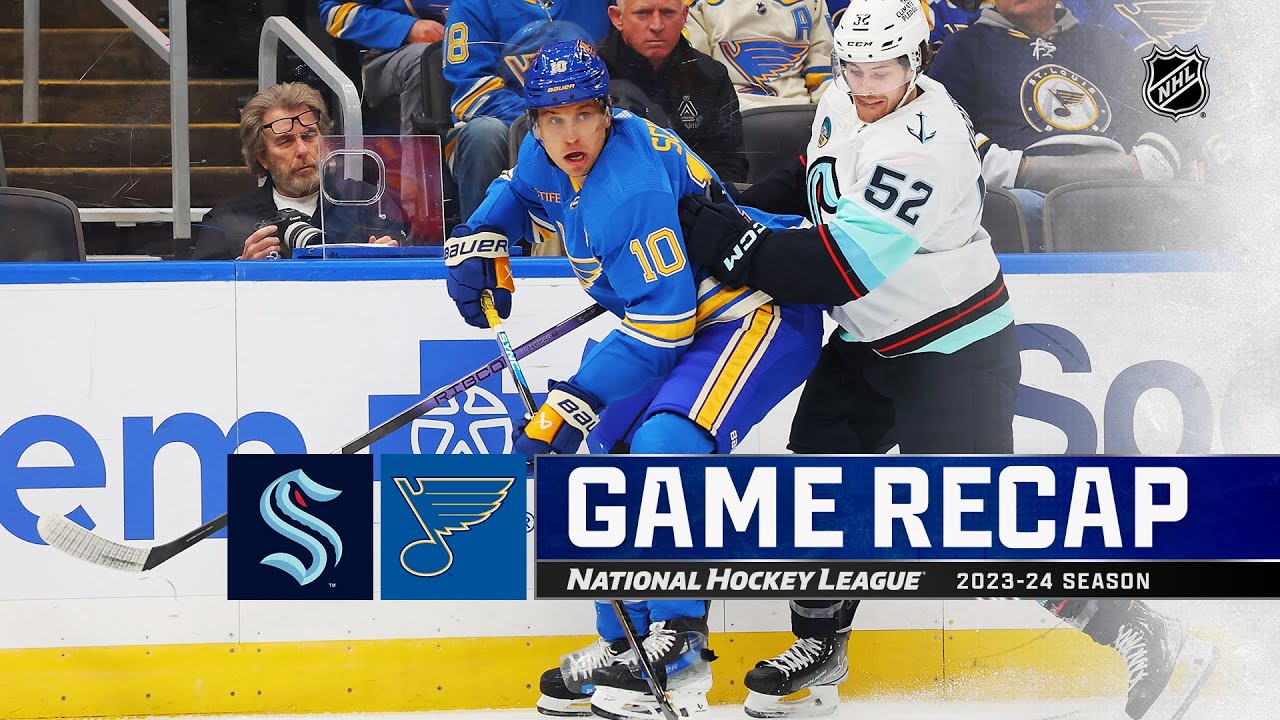 Thomas, Binnington lift Blues to a 2-1 shootout win over Kraken