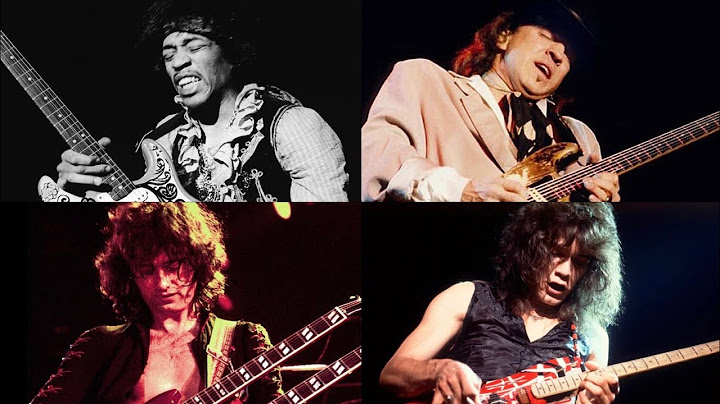 Top 100 greatest hard rock guitarists of all time