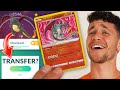 Pokémon Packs but Whatever I Pull I TRANSFER in Pokémon GO