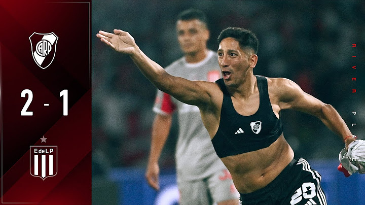 River SUPERCAMPEÓN 2 - Estudiantes 1 [RESUMEN COMPLETO]