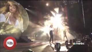 Jay Z \& Beyoncé - Holy Grail \& Forever Young  (LIVE Global Citizens Concert   Central Park)