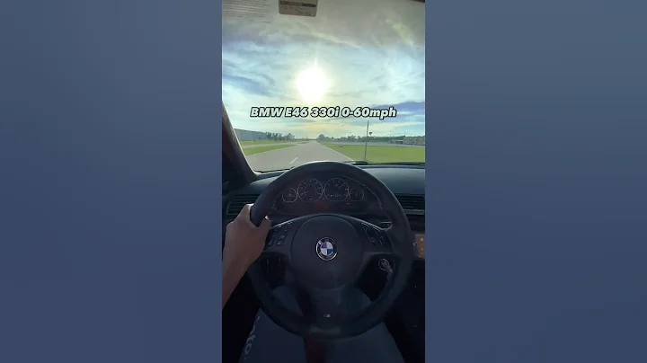 BMW E46 330i 0-60mph Acceleration W/ Headers & Revmatch Motorsport Tune | #e46 #bmw #E46Knight