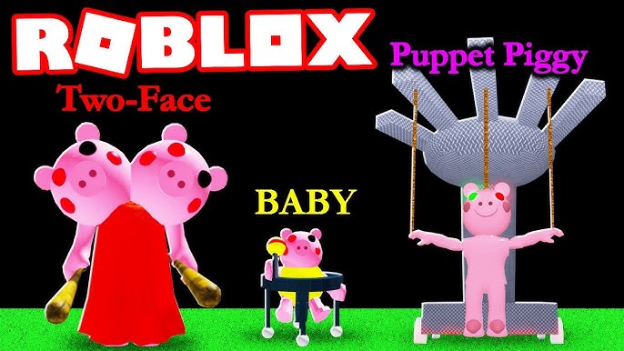 If PIGGY and Players Switched Places in PIGGY in Roblox! 
