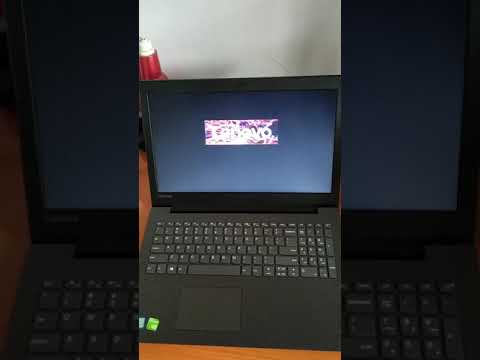 How can I restart my Lenovo laptop without power button?
