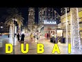 Dubai Downtown Boulevard Night Virtual Walk