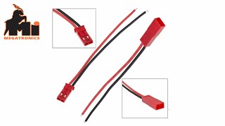 Jst-C22S1 Jst Connector Plug With Connect Cable For Rc Bec