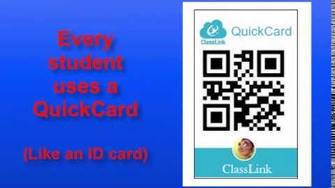 ClassLink QR QuickCard App