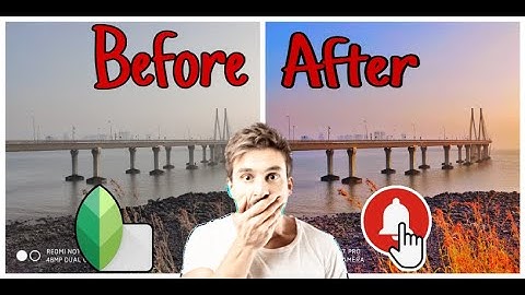 Snapseed  Basics Editing Tutorial - Part 1 || Best editing App for Android !!!