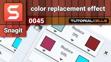 0045. color replacement effect in snagit