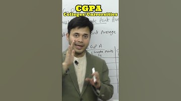CGPA & SGPA in College or Universities