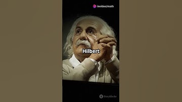 David Hilbert: The Genius Behind Modern Mathematics #DavidHilbert #Mathematics #MathematicalGenius