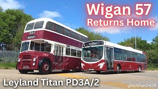 Bringing Wigan 57 Home: Classic 1961 Leyland Bus Returns to Wigan