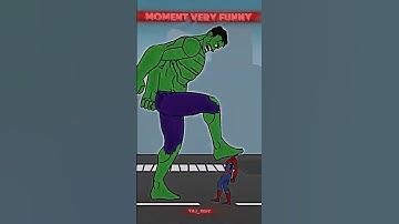 "Hulk vs Spider-Man: The Ultimate Rock Paper Scissors Battle! 💥🕷️"