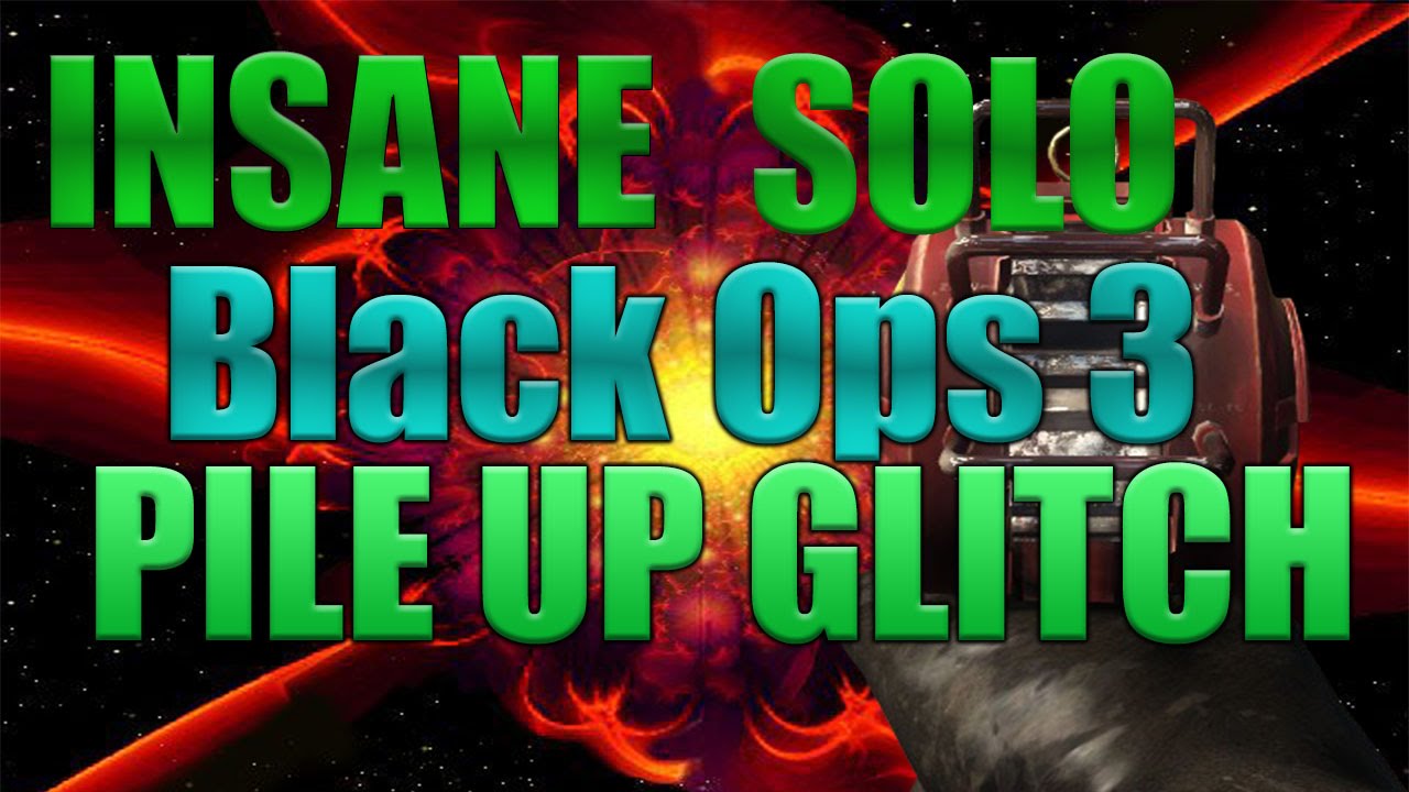 Black ops 3 Zombies Glitches - *NEW* SOLO PILE UP GLITCH!