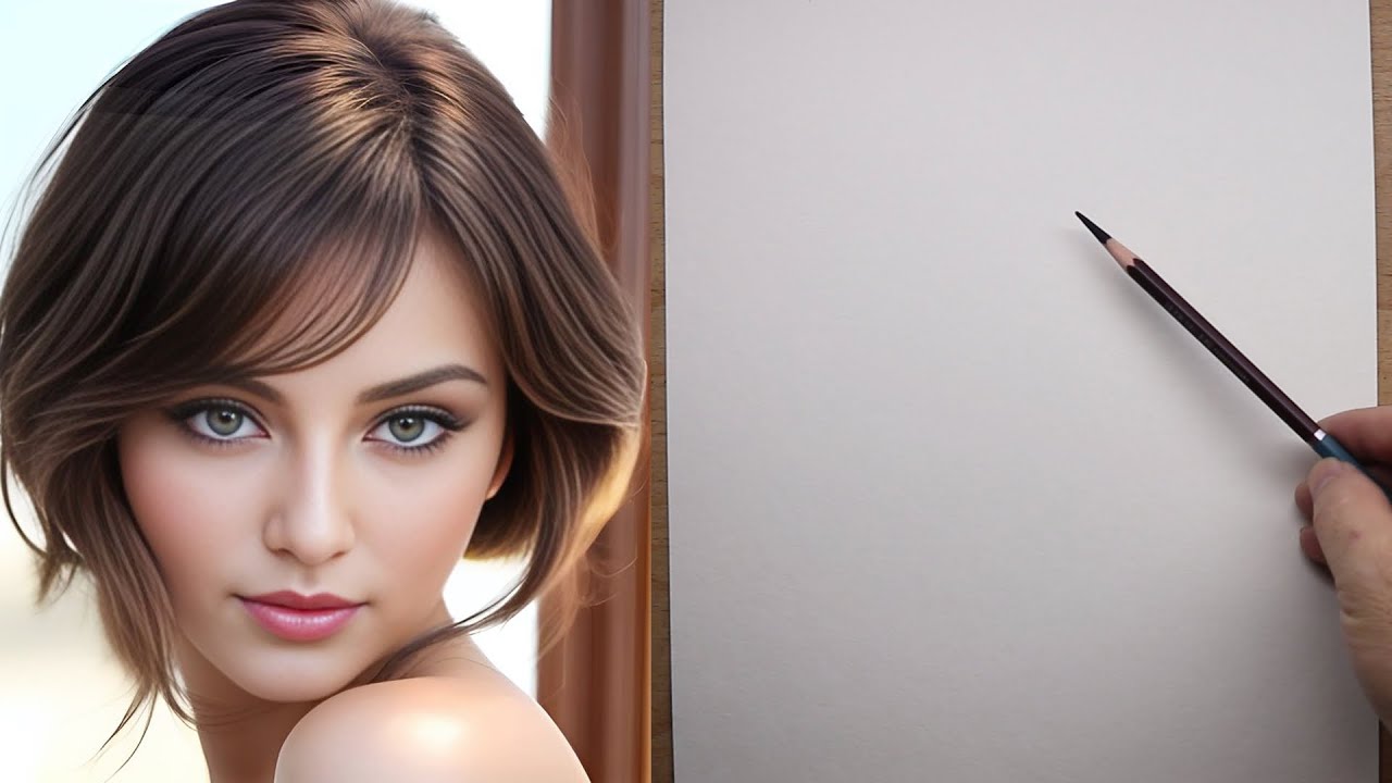 Моя практика рисования лица: как рисовать портреты для начинающих | Урок рисования портретов