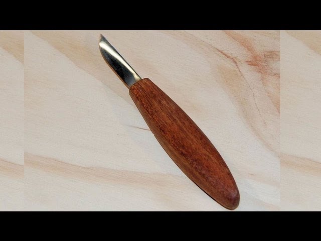 Making a German chip carving knife