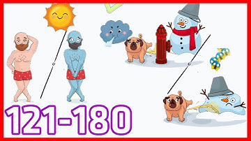 DOP 2: Delete One Part Walkthrough Solution All Level 121-180 Gameplay