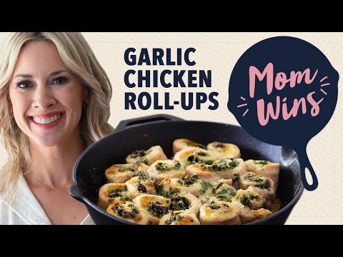 How to Make Garlic Chicken Roll-Ups with Bev Weidner | Mom Wins