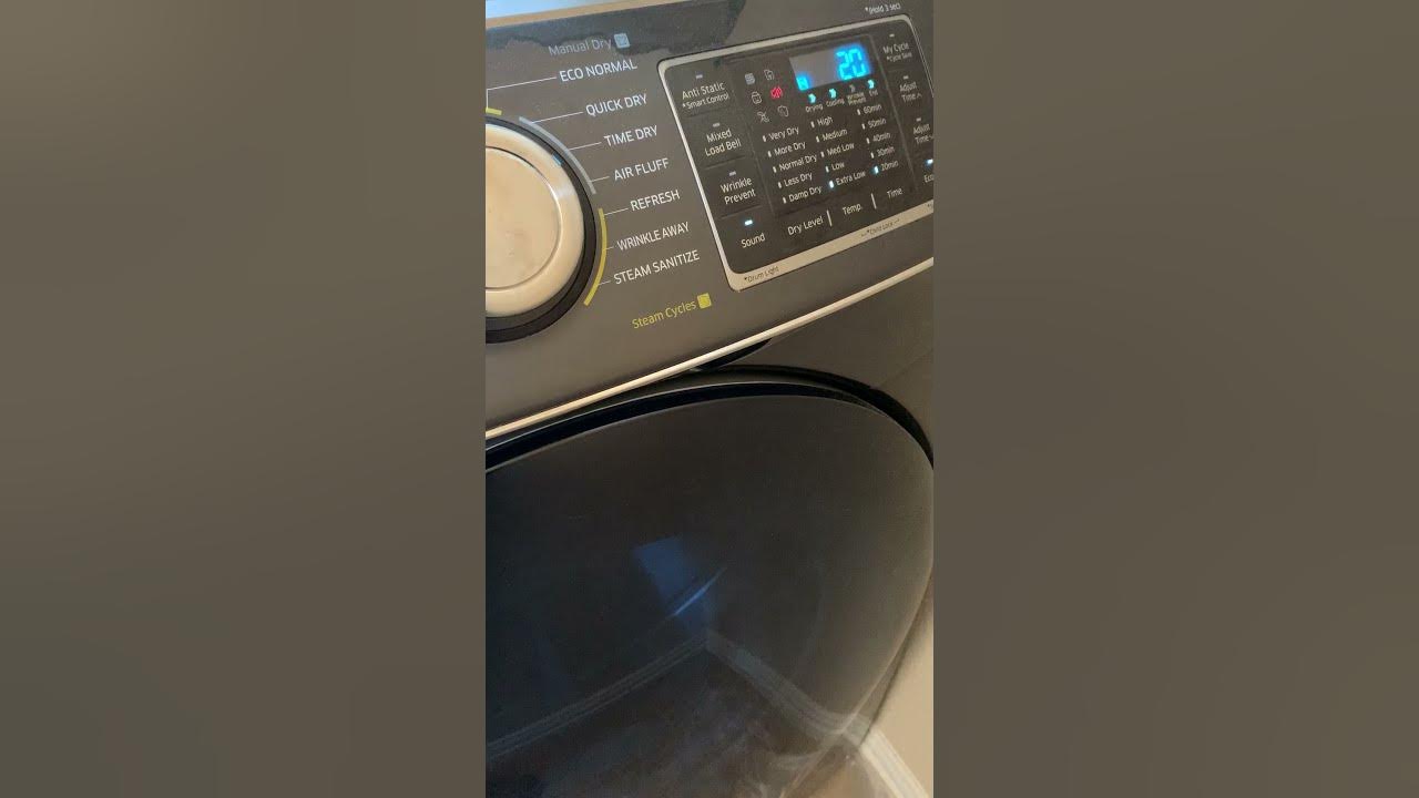 Samsung dryer not working. Any ideas? YouTube