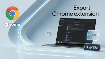 How to Export a Chrome Extension on a Laptop (.crx + .pem)