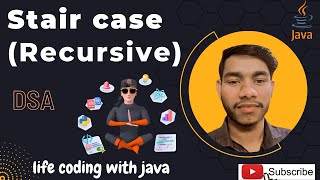 Staircase using recursion |#java |#recursion |#VVI