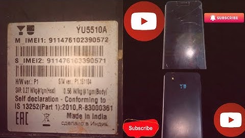 YU5510A Hard reset without pc HOW TO RESET FOR VALOUME BUTTON