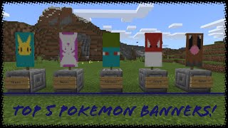 Minecraft: Top 5 Pokemon Banner Designs screenshot 4