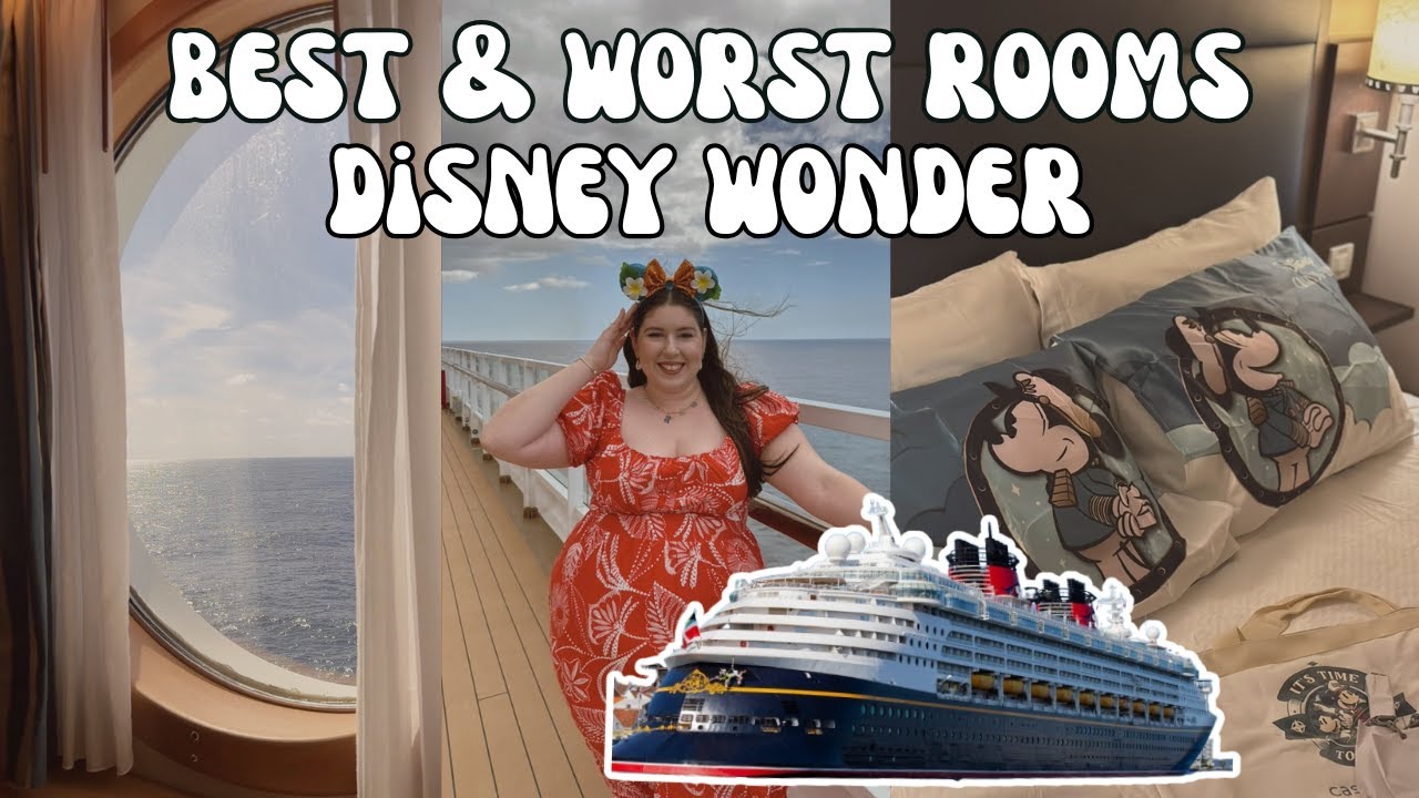 Room Tour Inside Cabin & Oceanview Cabin - Disney Wonder 2025