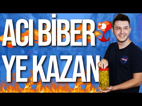 YE KAZAN #4  | 50 TANE ACI BİBER YEDİ !! |