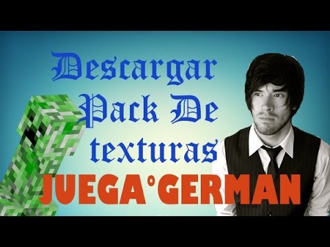Descargar Pack De Texturas Minecraft De JuegaGerman - YouTube