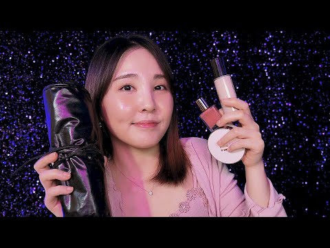 <strong>Make</strong> up ASMR 💄｜화장하면서 화장품 장단점 소개｜뚜껑, 브러쉬 등 화장품 만지는 <strong>소리</strong>