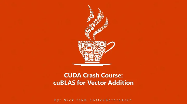 CUDA Crash Course: cuBLAS Vector Add