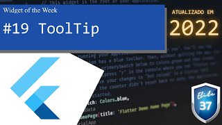 ToolTip- Flutter Widget of the Week