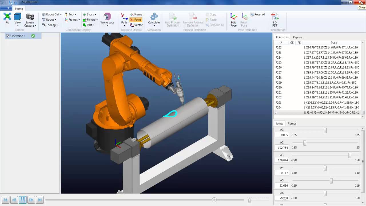 Robotmaster Tube Cutting Welding Application YouTube