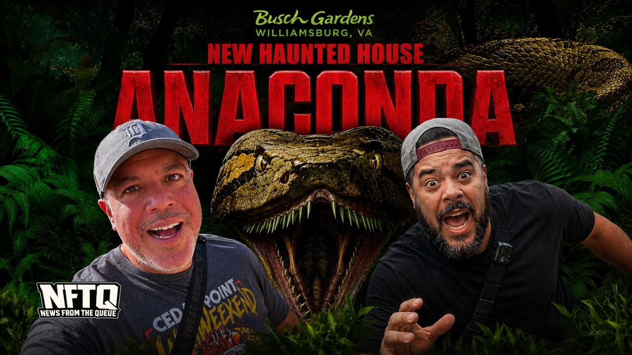 HUGE Howl-O-Scream 2026 Updates! Anaconda comes to Busch Gardens Williamsburg!