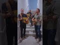 "God of Wonders" live from the @K-LOVE stairwell 🙌 #thirdday #godofwonders #worshipmusic